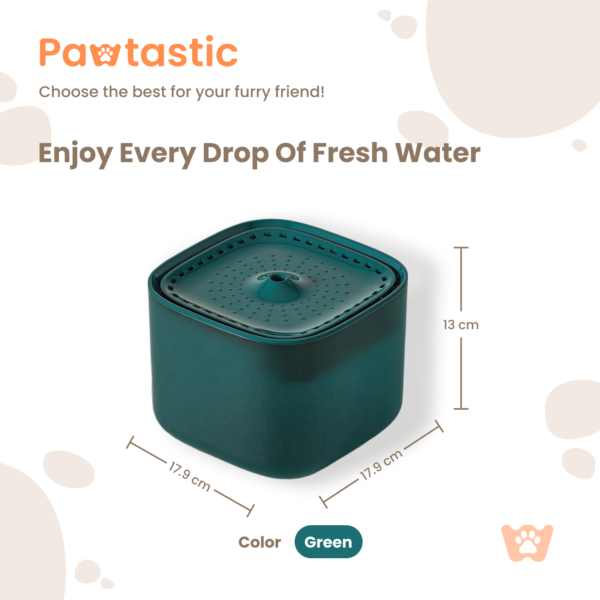 Pawtastic™ Automatic Pet Water Fountain