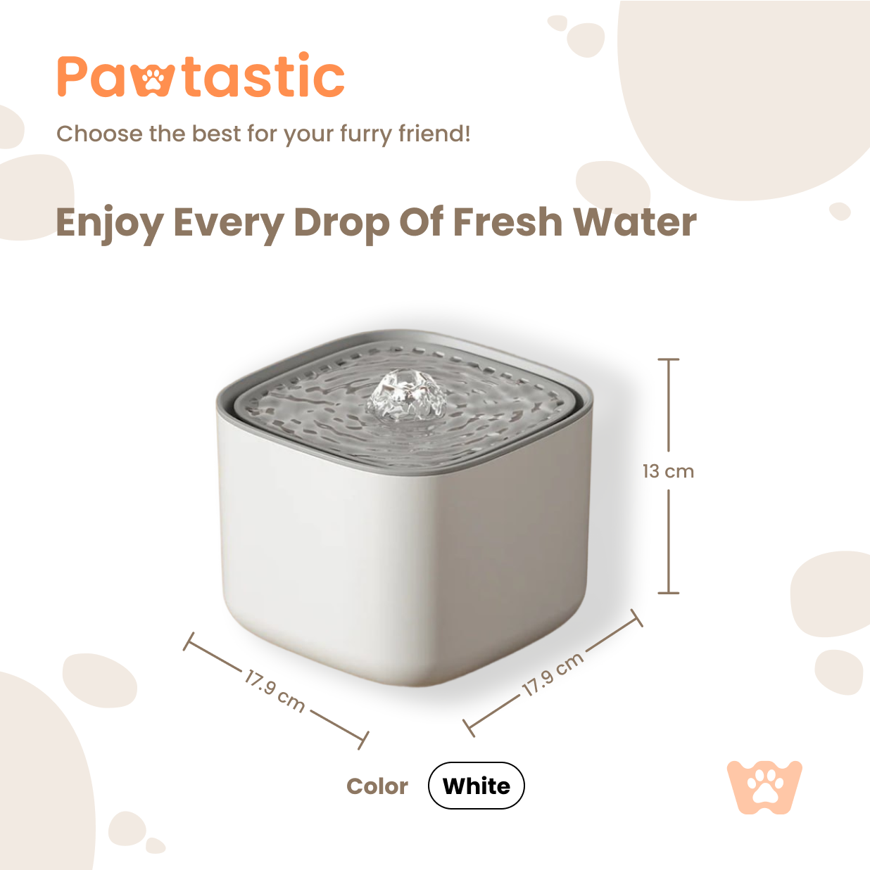 Pawtastic™ Automatic Pet Water Fountain