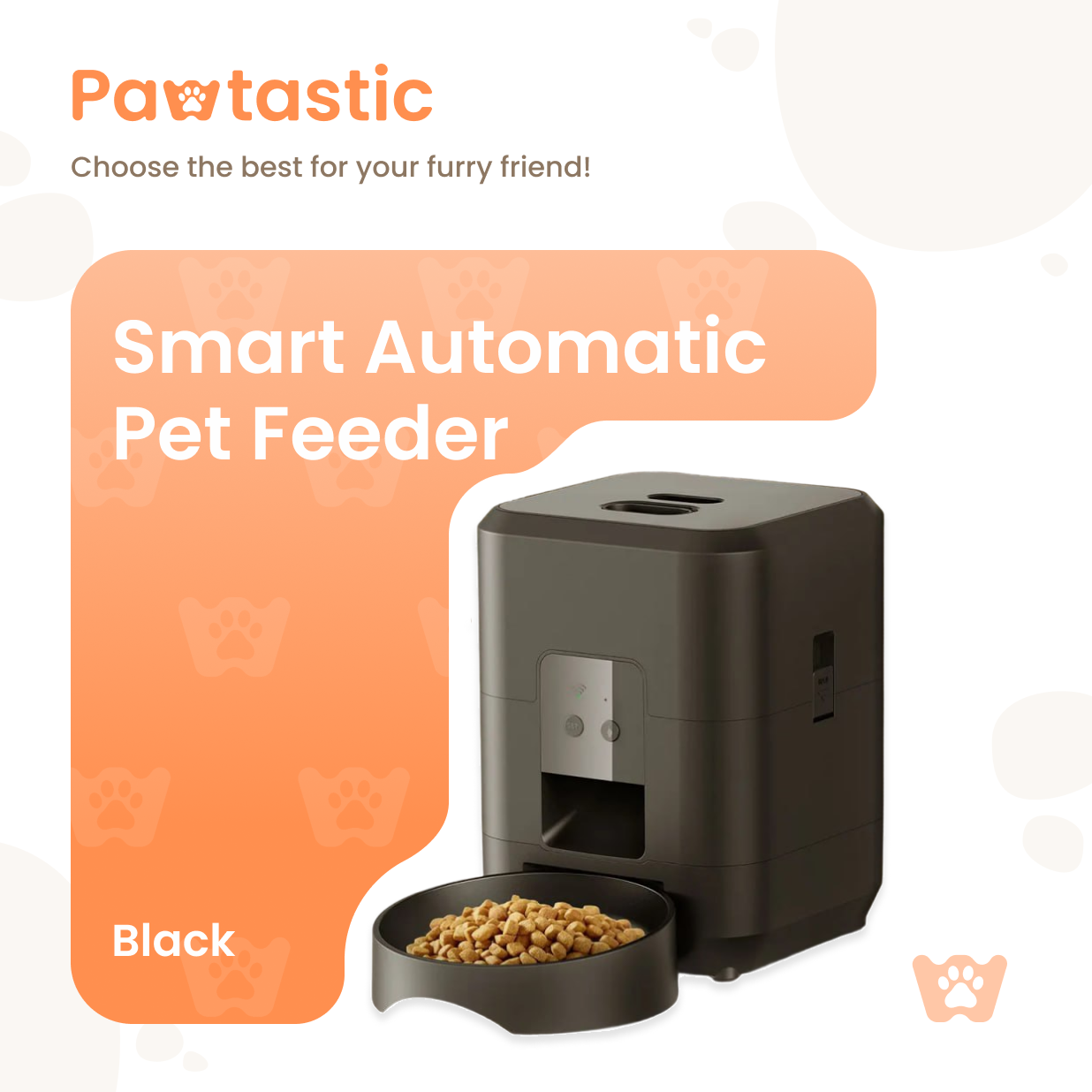 Distributeur automatique intelligent pour animaux Pawtastic™