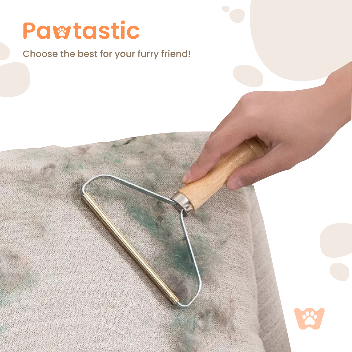 Pawtastic™ Portable Pet Hair & Lint Remover