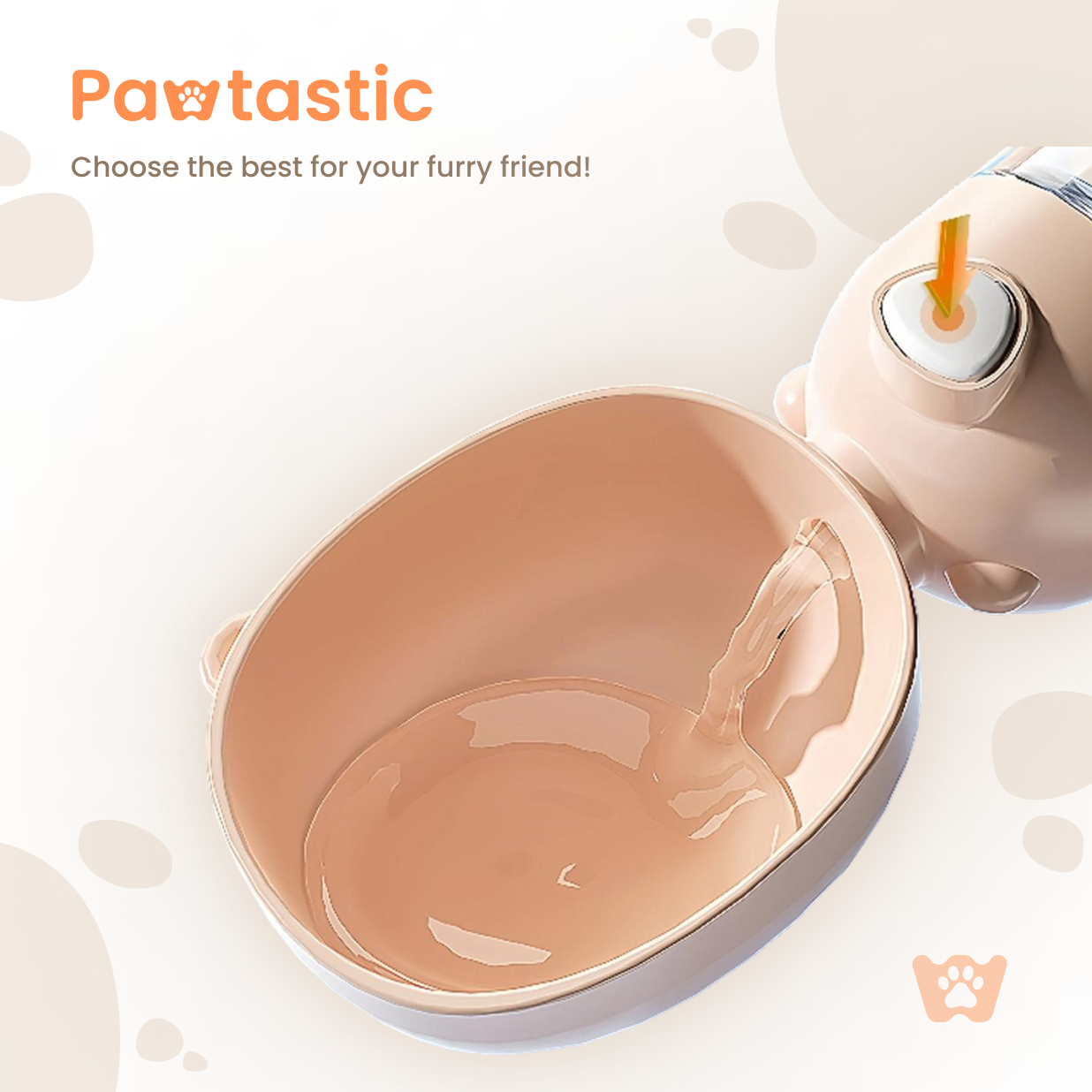 Pawtastic™ PawHydrate 2-in-1 Travel Bottle