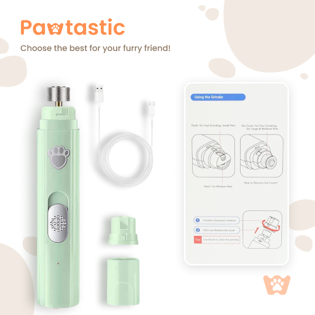 Pawtastic™ LED Nail Grinder