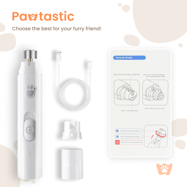 Pawtastic™ LED Nail Grinder