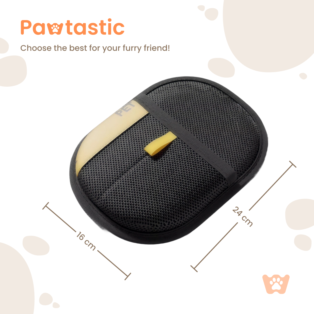 Pawtastic™ Electrostatic Pet Hair Removal Gloves