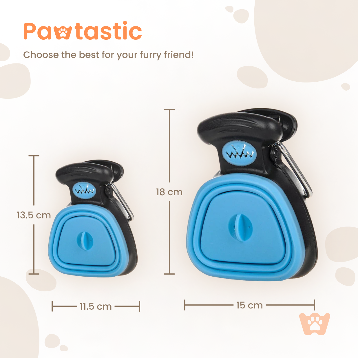 Pawtastic™ Foldable Pet Pooper Scooper