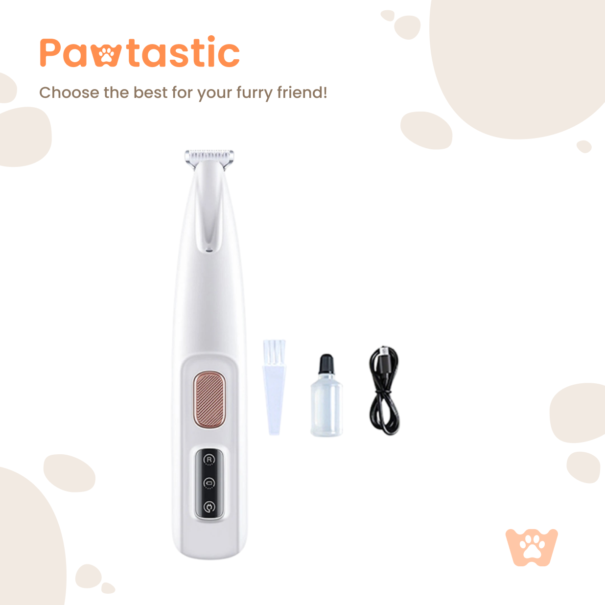 Pawtastic™ LED Pet Paw Trimmer
