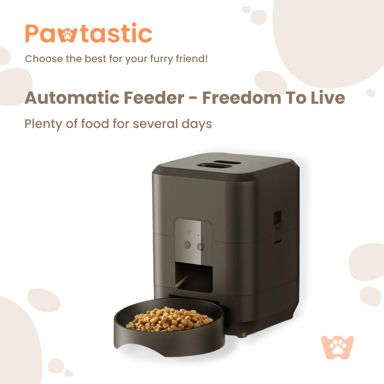 Pawtastic™ Smart Automatic Pet Feeder