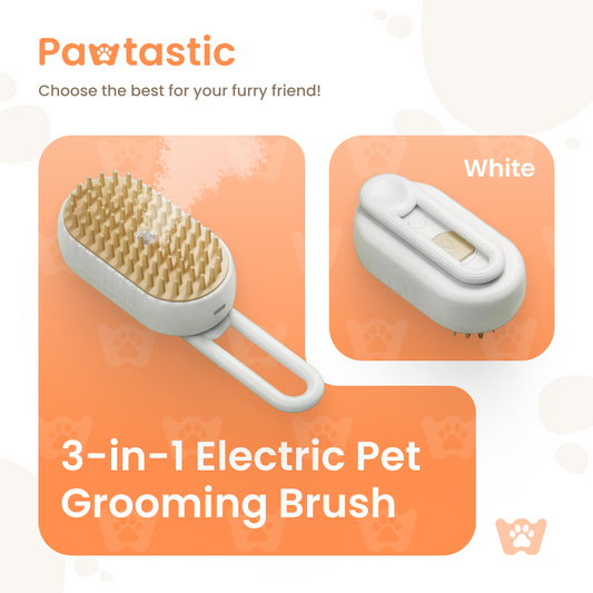 Pawtastic™ 3-in-1 Electric Pet Grooming Brush