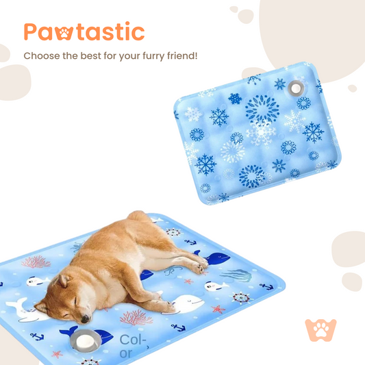 Pawtastic™ ChillPaws - Self-Cooling Water-Filled Dog Mat