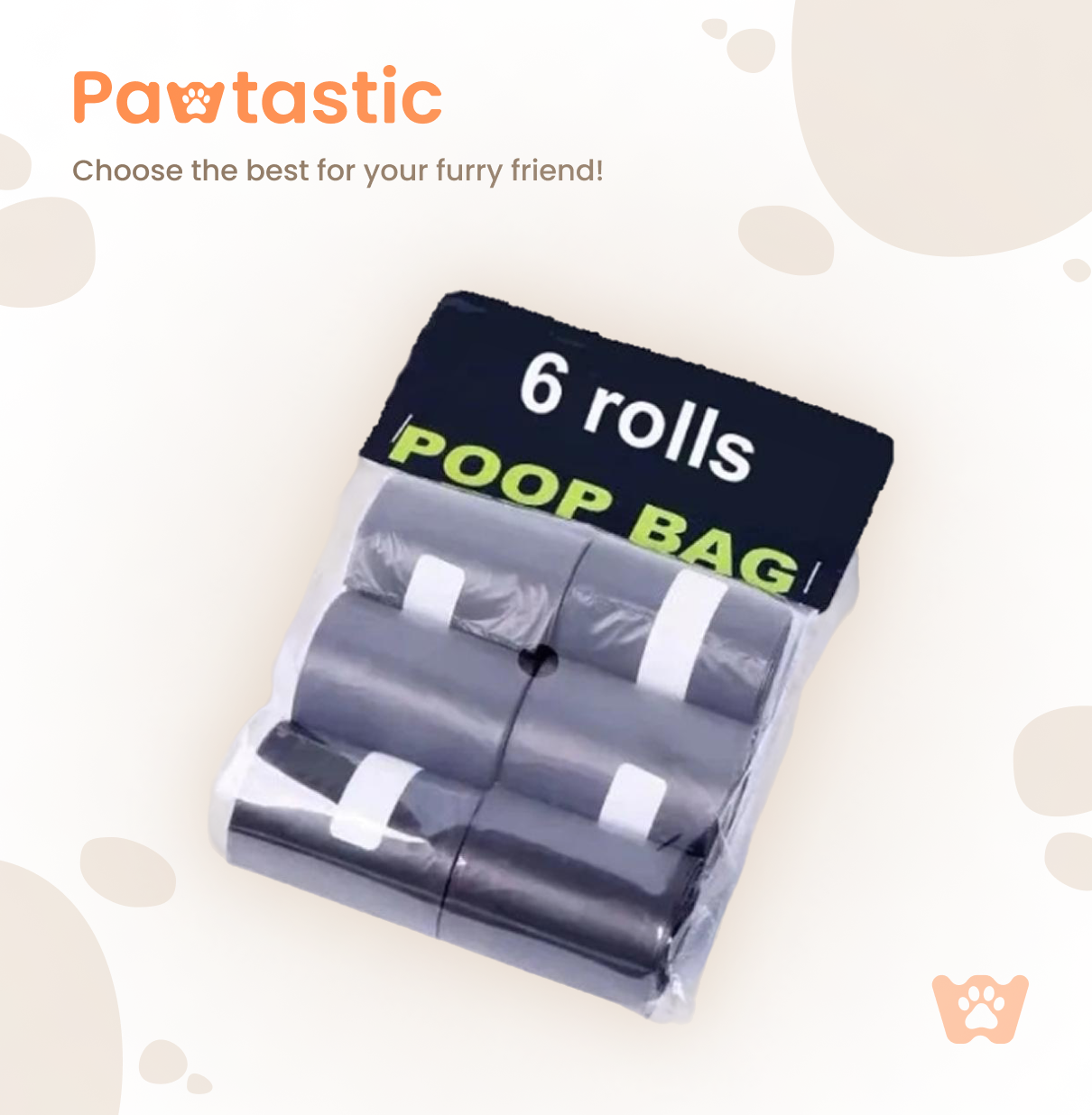 Pawtastic™ Foldable Pet Pooper Scooper