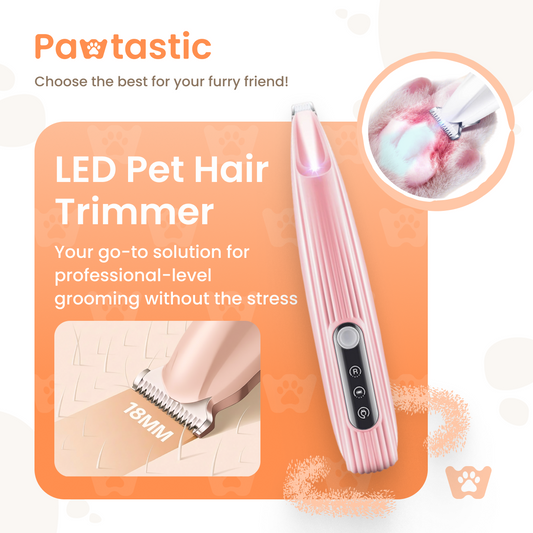 Pawtastic™ LED Pet Hair Trimmer